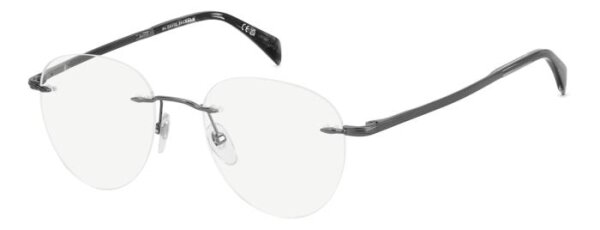 David Beckham DB 1166 Männer Randlos V81-Grau Schwarz