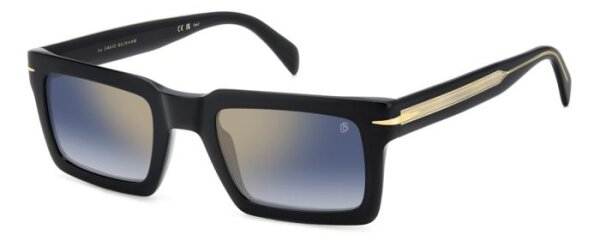 David Beckham DB 7126/S Männer Vollrandfassung 2M2-Schwarz Gold
