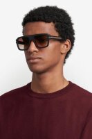 David Beckham DB 7127/S Männer Vollrandfassung 2M2-Schwarz Gold