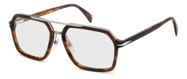 David Beckham DB 7128 Männer Vollrandfassung 6C5-Horn Grau
