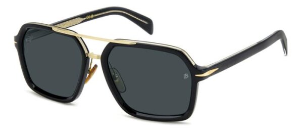 David Beckham DB 7128/S Männer Vollrandfassung 807-Schwarz