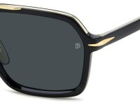 David Beckham DB 7128/S Männer Vollrandfassung 807-Schwarz
