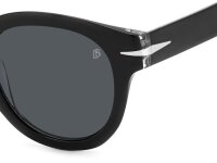 David Beckham DB 7041/S Flat Männer Vollrandfassung 7C5-Schwarz Kristall