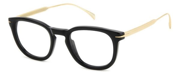 David Beckham DB 7122 Männer Vollrandfassung 2M2-Schwarz Gold