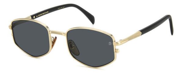 David Beckham DB 1129/S Männer Vollrandfassung RHL-Gold Schwarz