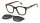 David Beckham DB 7043/CS Männer Vollrandfassung WR7-Schwarz Havanna