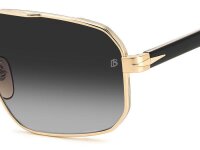 David Beckham DB 7102/S Männer Vollrandfassung RHL-Gold Schwarz