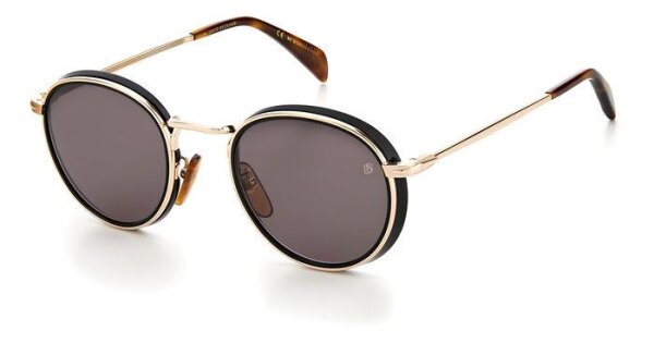 David Beckham DB 1033/S Männer Vollrandfassung 2M2-Schwarz Gold