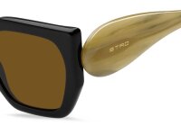 Etro 0054/S Frauen Vollrandfassung 71C-Schwarz Gelb