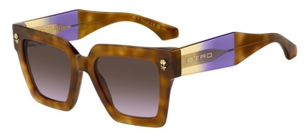 Etro 0113/S Frauen Vollrandfassung AY0-Havanna Violett