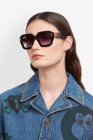 Etro 0114/S Frauen Vollrandfassung HK8-Schwarz Violett
