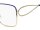 Etro 0073 Frauen Vollrandfassung S9E-Gold Violett