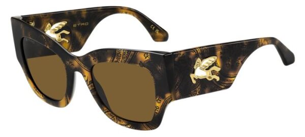 Etro 0076/S Frauen Vollrandfassung H7P-Havanna Braun