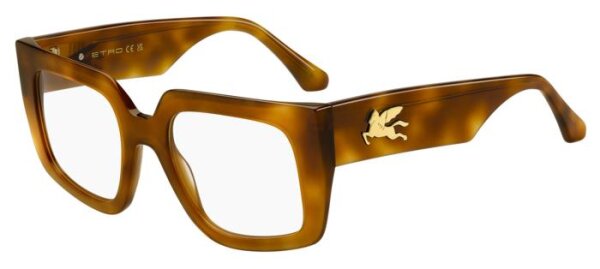 Etro 0077 Frauen Vollrandfassung EPZ-Gelb Havanna