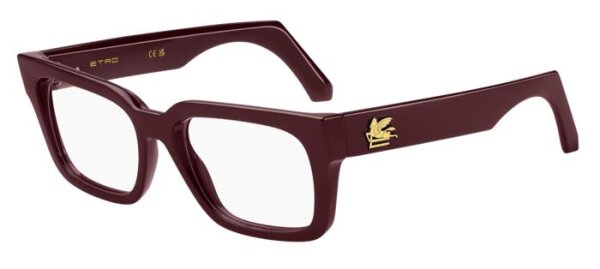 Etro 0081 Unisex Erwachsene Vollrandfassung LHF-Burgundy