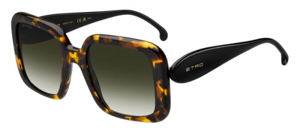 Etro 0083/S Frauen Vollrandfassung EPZ-Gelb Havanna