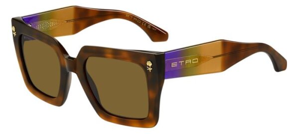 Etro 0089/S Frauen Vollrandfassung C9B-Havanna Gelb