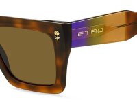 Etro 0089/S Frauen Vollrandfassung C9B-Havanna Gelb