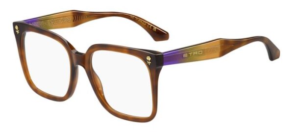 Etro 0093 Frauen Vollrandfassung C9B-Havanna Gelb