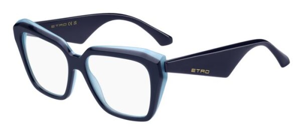 Etro 0097 Frauen Vollrandfassung ZX9-Blau Azure