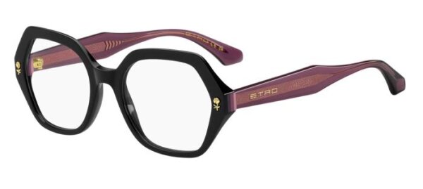 Etro 0012 Frauen Vollrandfassung HK8-Schwarz Violett