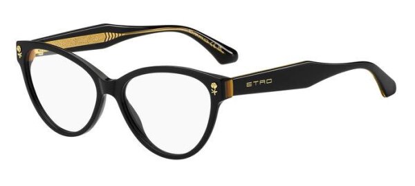 Etro 0014 Frauen Vollrandfassung 71C-Schwarz Gelb