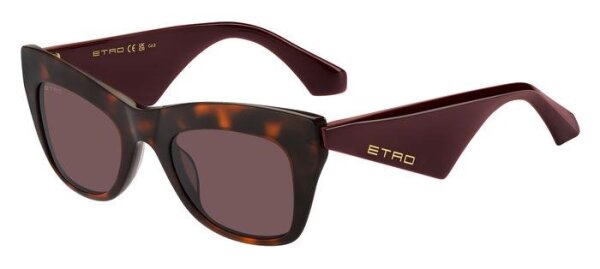 Etro 0004/G/S Frauen Vollrandfassung 086-Havanna Braun