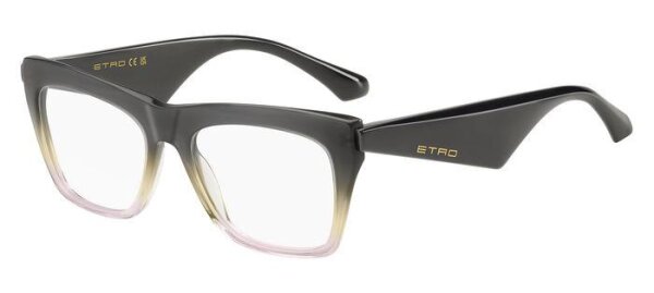 Etro 0007 Unisex Erwachsene Vollrandfassung XYO-Grau Gelb