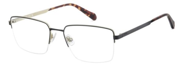 Fossilfos 7208/G Männer Halbrandfassung 003-Schwarz