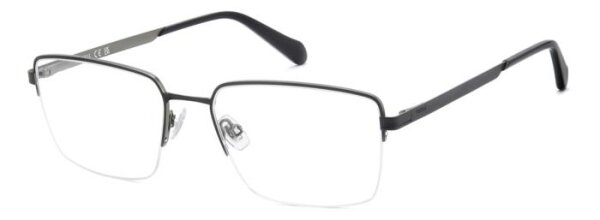 Fossil FOS 7208/G Männer Halbrandfassung TI7-Schwarz Grau