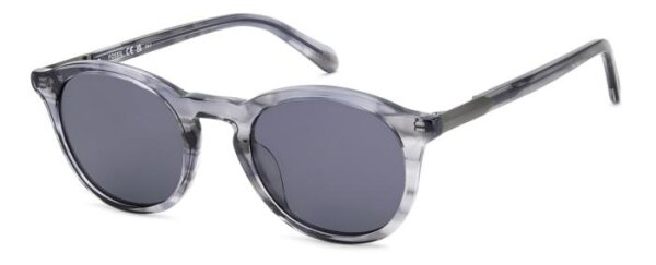 Fossil FOS 2161/S Männer Vollrandfassung 2W8-Horn Grau