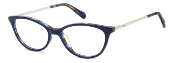 Fossil FOS 7196 Frauen Vollrandfassung PJP-Blau