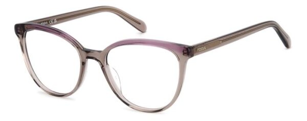 Fossil FOS 7188 Frauen Vollrandfassung 2T2-Kristall Violett