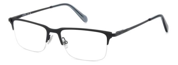 Fossilfos 7186/G Männer Halbrandfassung 003-Schwarz