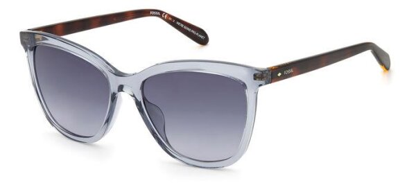 Fossil FOS 2115/G/S Frauen Vollrandfassung 63M-Kristall Grau