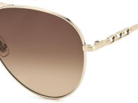 Fossil FOS 2140/G/S Frauen Vollrandfassung HM2-Gold Havanna