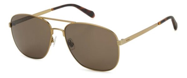 Fossil FOS 2143/G/S Männer Vollrandfassung OUN-Gold