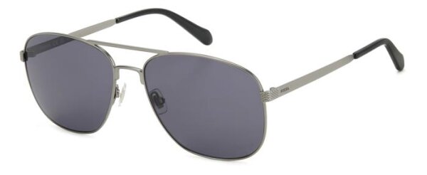 FOSSILFOS 2143/G/S MÄNNER VOLLRANDFASSUNG R80-GRAU