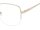 Fossil FOS 7163/G Frauen Halbrandfassung 1GD-Braun Weiss