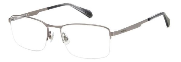 Fossil FOS 7167 Männer Halbrandfassung R80-Grau