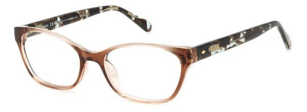Fossil FOS 7158 Frauen Vollrandfassung FL4-Kristall Braun