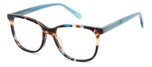 FOSSILFOS 7140 FRAUEN VOLLRANDFASSUNG CVT-BLAU HAVANNA