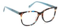 Fossil FOS 7140 Frauen Vollrandfassung CVT-Blau Havanna