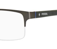 Fossilfos 6024 Männer Halbrandfassung 62J-Grau Grün