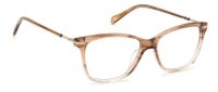 Fossil FOS 7105 Frauen Vollrandfassung 2OH-Horn Beige