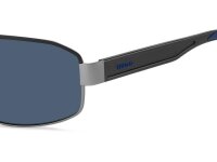 Hugo HG 1368/S Männer Vollrandfassung SVK-Grau Schwarz