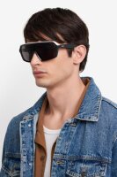 Hugo HG 1334/G/S Männer Vollrandfassung 80S-Schwarz Weiss