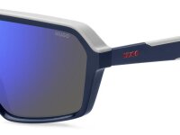 Hugo HG 1334/G/S Männer Vollrandfassung XW0-Blau Grau