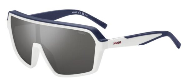 Hugo HG 1334/G/S Männer Vollrandfassung YO6-Weiss Blau
