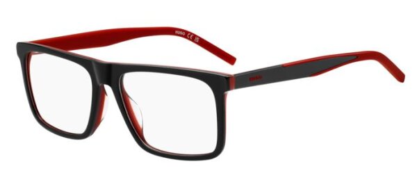 Hugo HG 1339/G Männer Vollrandfassung 0A4-Rot Schwarz